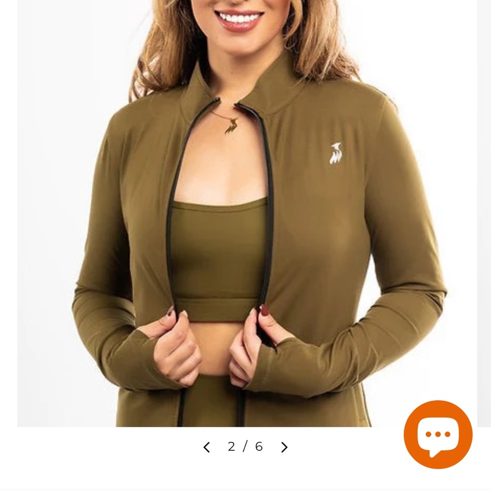 Saina brand size XL. Color Olive - Picture 3 of 14
